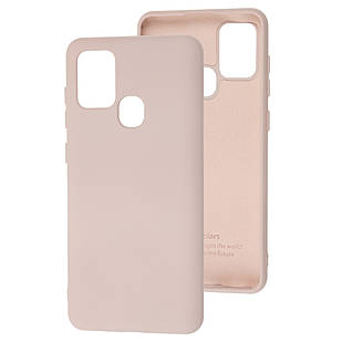 Чохол Silicone Case для Samsung Galaxy A21s A217 Pink Sand (самсунг галаксі а21с)