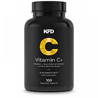 Вітаміни KFD VITAMIN C 1000 mg + ROSE HIPS 100 таблеток