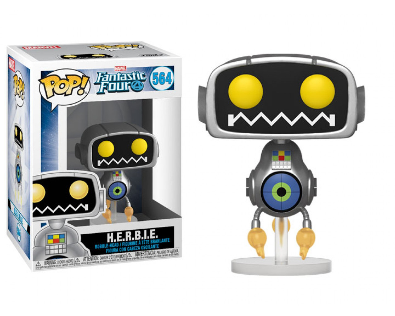 Фігурка Funko Pop Фанко Поп Фантастична четвірка Гербі Fantastic Four H.E.R.B.I.E.10 см FF H 564, фото 1