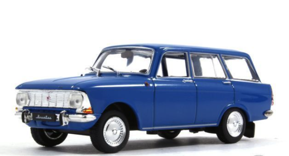 Автолегенди №57 Москвич-427 синій | Колекційна модель 1:43 | DeAgostini