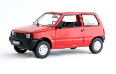 Автолегенди №55 ВАЗ-1111 "Ока" червоний | Колекційна модель 1:43 | DeAgostini