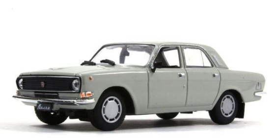 Автолегенди №48 ГАЗ-24-10 "Волга"сірий | Колекційна модель 1:43 | DeAgostini