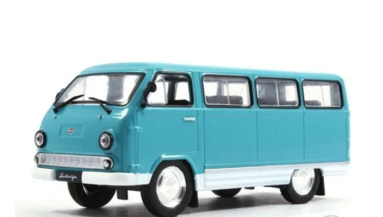 Автолегенди №47 РАФ-977ДМ "Латвія" морська хвиля | Колекційна модель 1:43 | DeAgostini