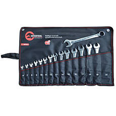 Набір комбінованих ключів Intertool XT -1514 15шт