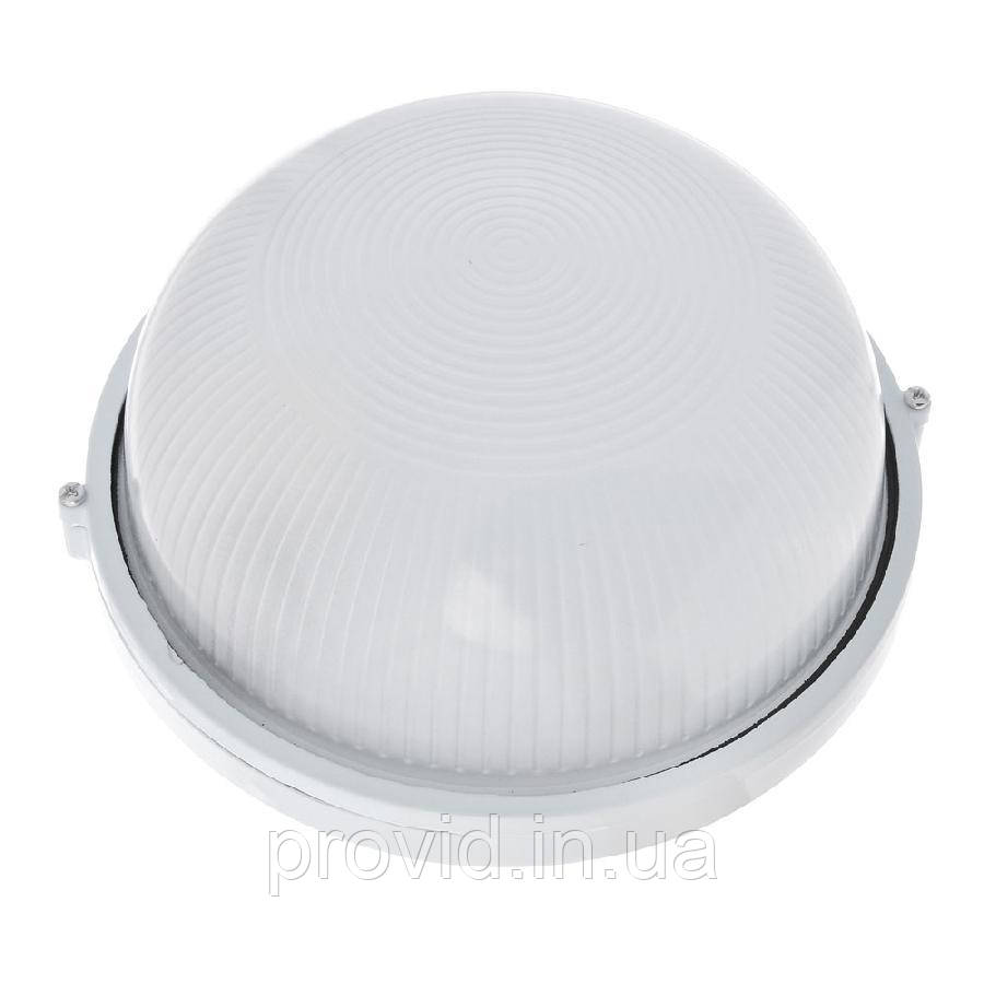 Світильник настінний ЕВРОСВЕТ WOL-10 60Вт Е27 коло білий IP65