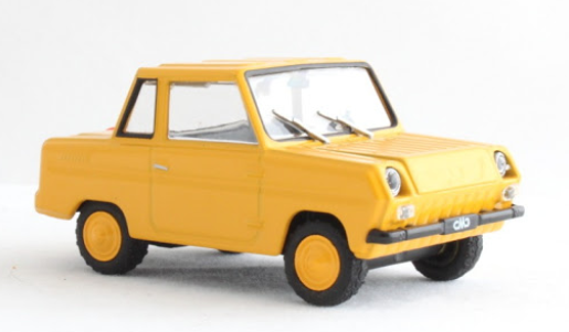 Автолегенди №45 СМЗ-С3Д охра | Колекційна модель 1:43 | DeAgostini
