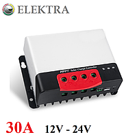 Контроллер заряда 30А 12V/24V MPPT SRNE MС2430