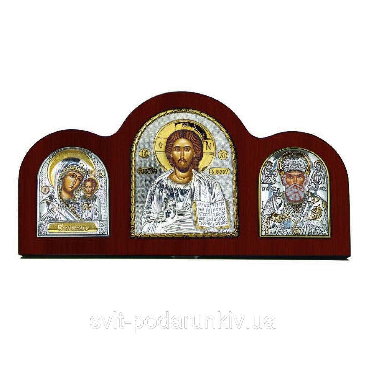 Ікона Триптих EPT2-001XAG Silver Axion, фото 1