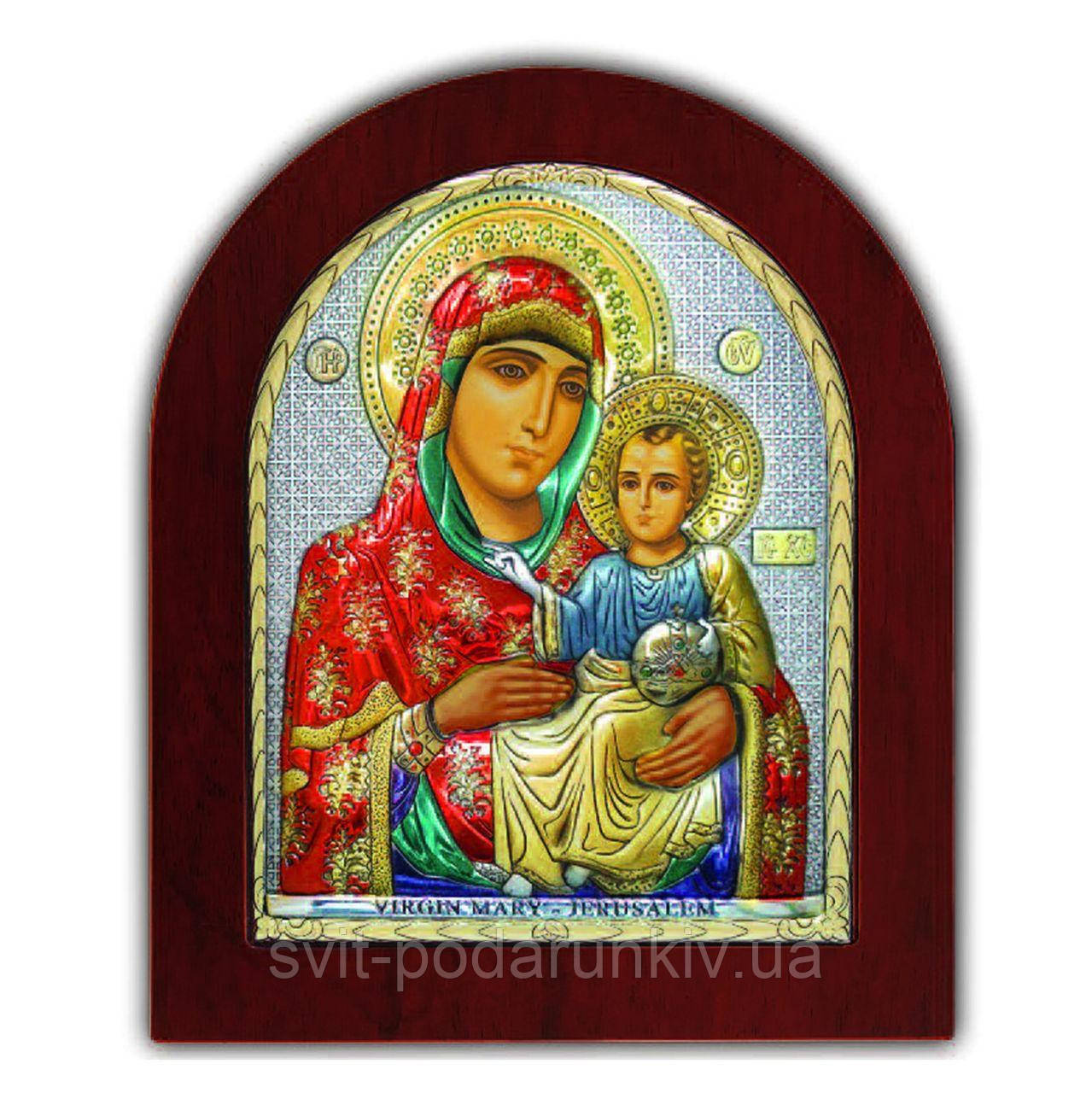 Ікона Богородиці Римська EP4-006XAG/P/C Silver Axion, фото 1