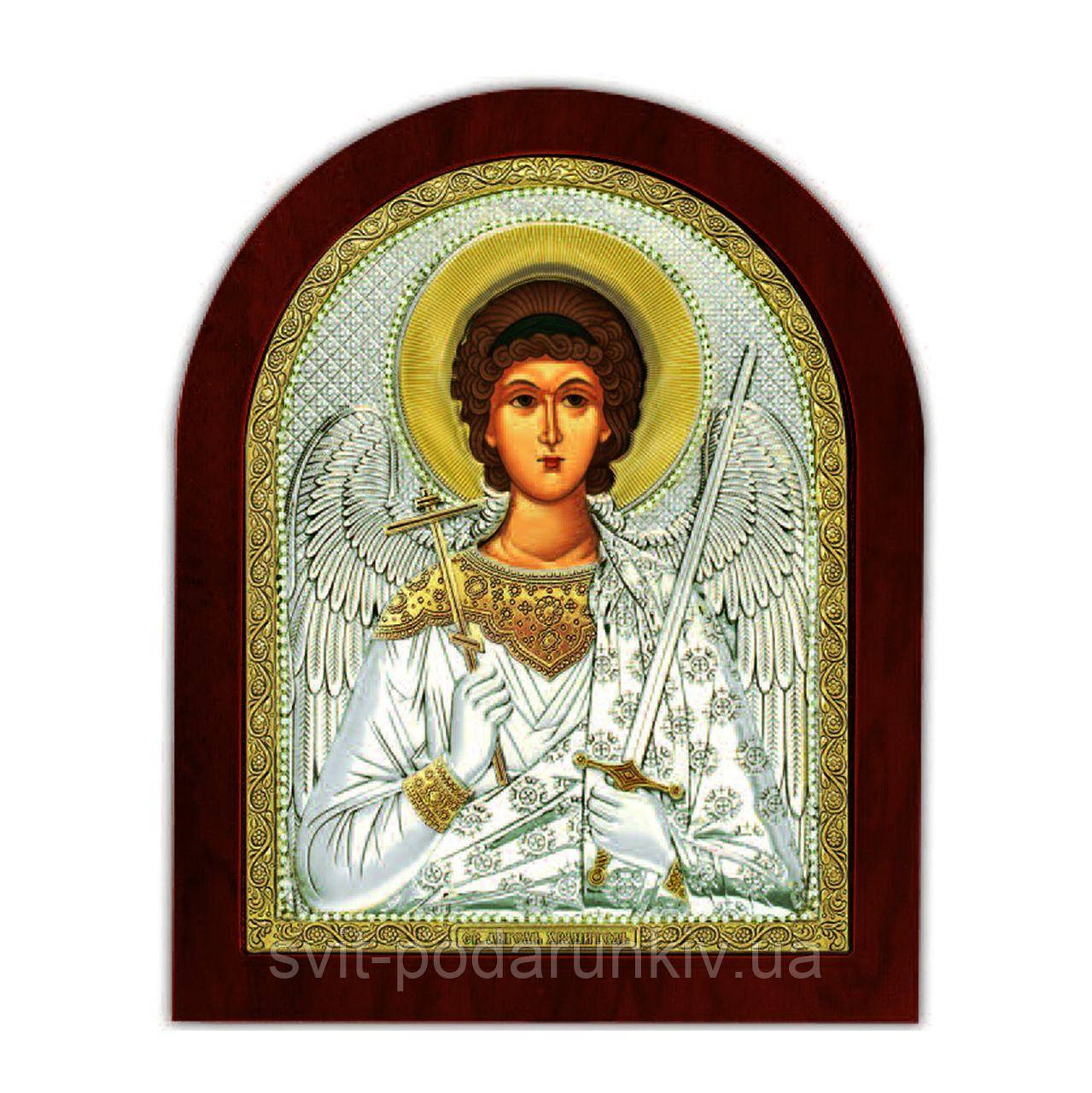 Ікона ангела Хранителя EP2-172XAG/P Silver Axion, фото 1