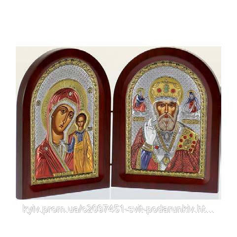 Ікона складаний Казанська 355 і Микола Чудотворець MA/E1356-30XC Prince Silvero, фото 1