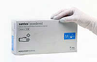 Перчатки Латексные Santex Опудренные (100 шт./уп.) Mercator Medical XL