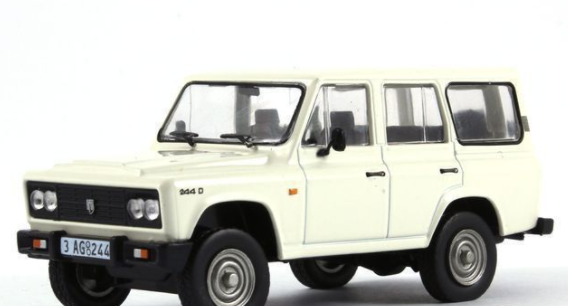 Автолегенди №171 ARO 244 (Румунія) білий | Колекційна модель 1:43 | DeAgostini