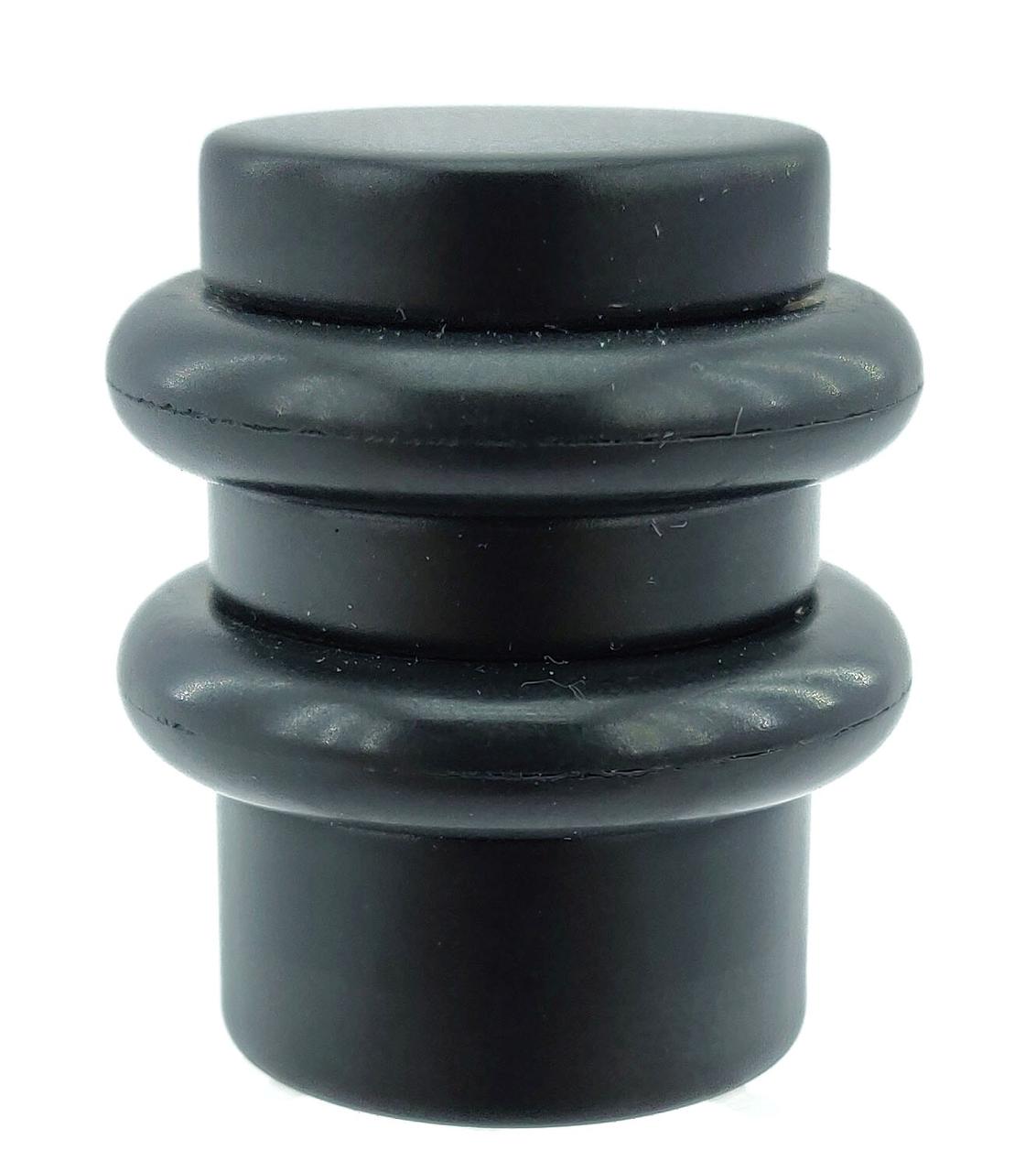 Обмежувач дверний підлоговий Colombo CD 412 матовий чорний (Італія)