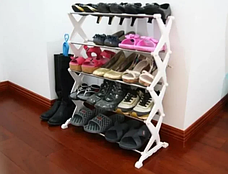 Стійка для взуття Shoe Rack органайзер полку, фото 3