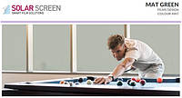 Декоративная матовая зеленая пленка Solar Screen Mat Green - 1,524 м