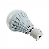 Світлодіодна смарт-лампа на акумуляторі, 5 Вт + патрон (набір 2 шт), фото 4