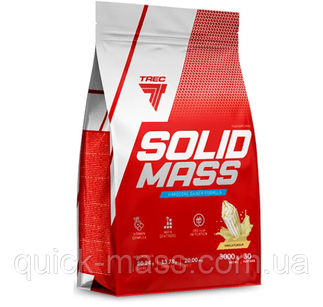 Гейнер Trec Nutrition Solid Mass 3000g