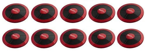 Фото: кнопки виклику офіціанта R-650 Мазераті - 10 штук - комплект системи виклику RECS №76