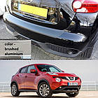 Пластикова захисна накладка на задній бампер для Nissan Juke F15 рестайл 2014-2019