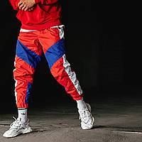 Спортивные штаны OGONPUSHKA Split красно-синие XS