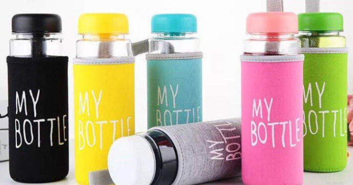 Пляшка для води в чохлі "My Bottle" 500 мл, фото 1