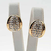 Сережки Стрази в Оправі