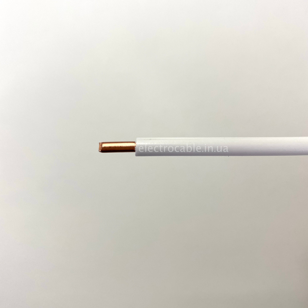 Провід ПВ-1 4,0 білий, Одескабель, фото 1