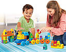 Конструктор Mega Bloks Музичний паровоз 50 деталей FWK22, фото 7