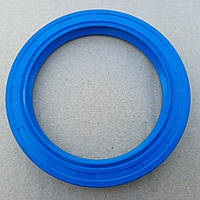 Сальник резин. армированная реверс (синяя) 2,2-80X105 (пр-во Украина)