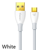 Кабель быстрой зарядки Tiegem 2.5A USB - Micro USB 1 метр UY421345 Белый