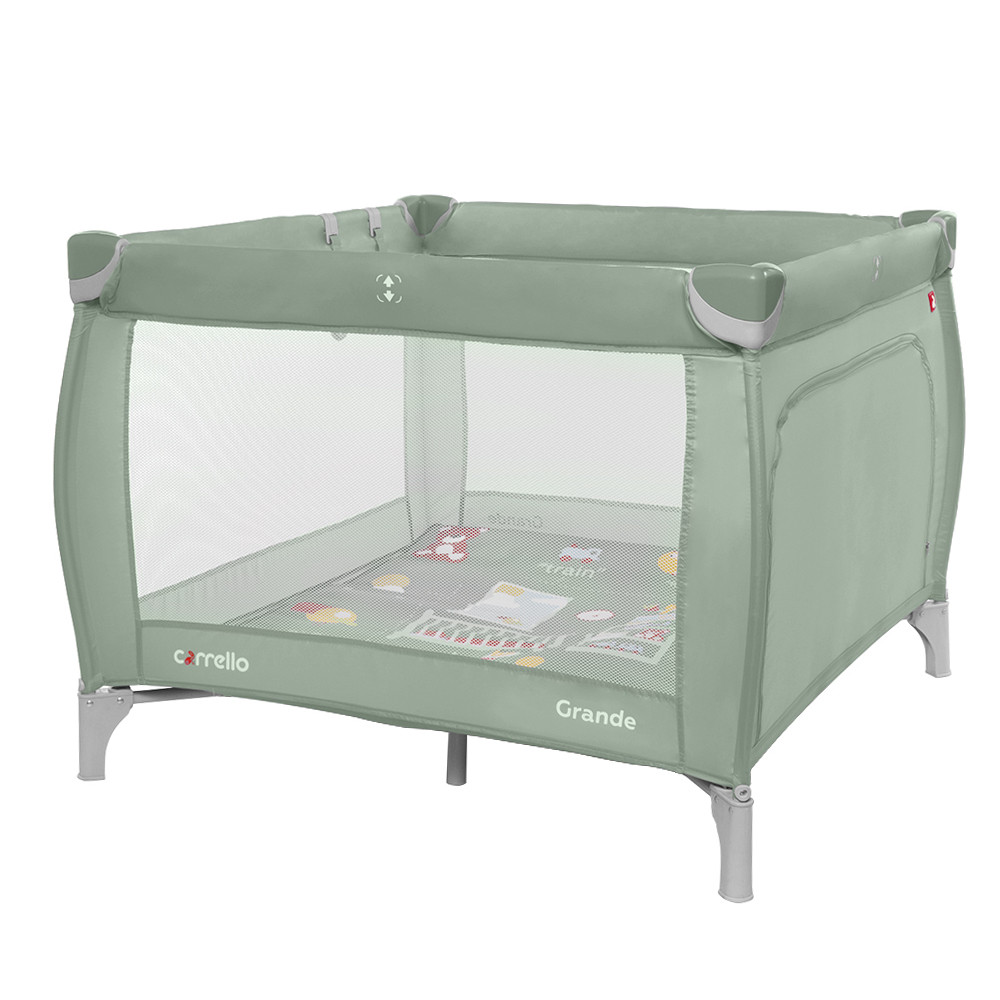 Манеж CARRELLO Grande CRL-9204 з кільцями Sunny Green, зелений