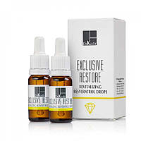 Капли "Ресвератрол" для восстановления кожи Exclusive Restore Revitalizing Resveratrol Drops Dr.Kadir, 10 мл