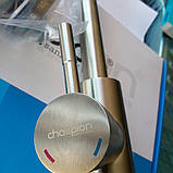 CHAMPION SUS-011-G Змішувач для кухні Нержавійка (з підводкою) (CH0281), фото 3