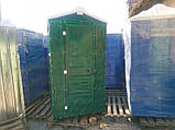 Туалетна кабіна біотуалет зелений з пісуаром, фото 9