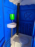 Кабіни туалетні з раковиною й умивальником з акції від чотирьох одиниць, фото 2