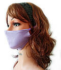 Захисна маска для обличчя багаторазова/захісна маска Silenta Бузкова, фото 2