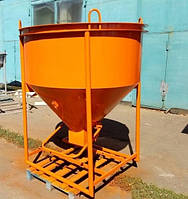 Конусний бункер баддя для бетону неповоротна БН-1.5 м3