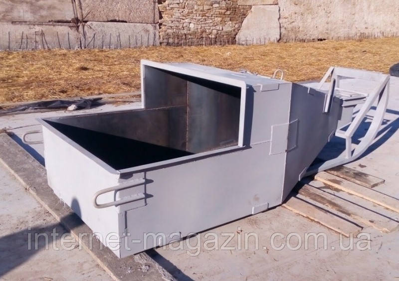 Бункер для бетона "Башмак" БП-1.5 м³ бадья для бетона - фото 6 - id-p1253189126
