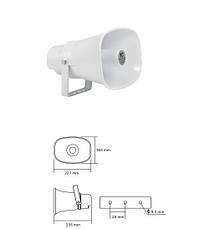 Гучномовець рупорний ITC T-720B, фото 2