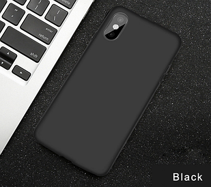 Чохол силіконовий для Xiaomi Redmi 9a Black (сяомі ксіоміредмі 9а)