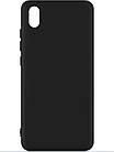 Чохол силіконовий для Xiaomi Redmi 9a Black (сяомі ксіоміредмі 9а), фото 4