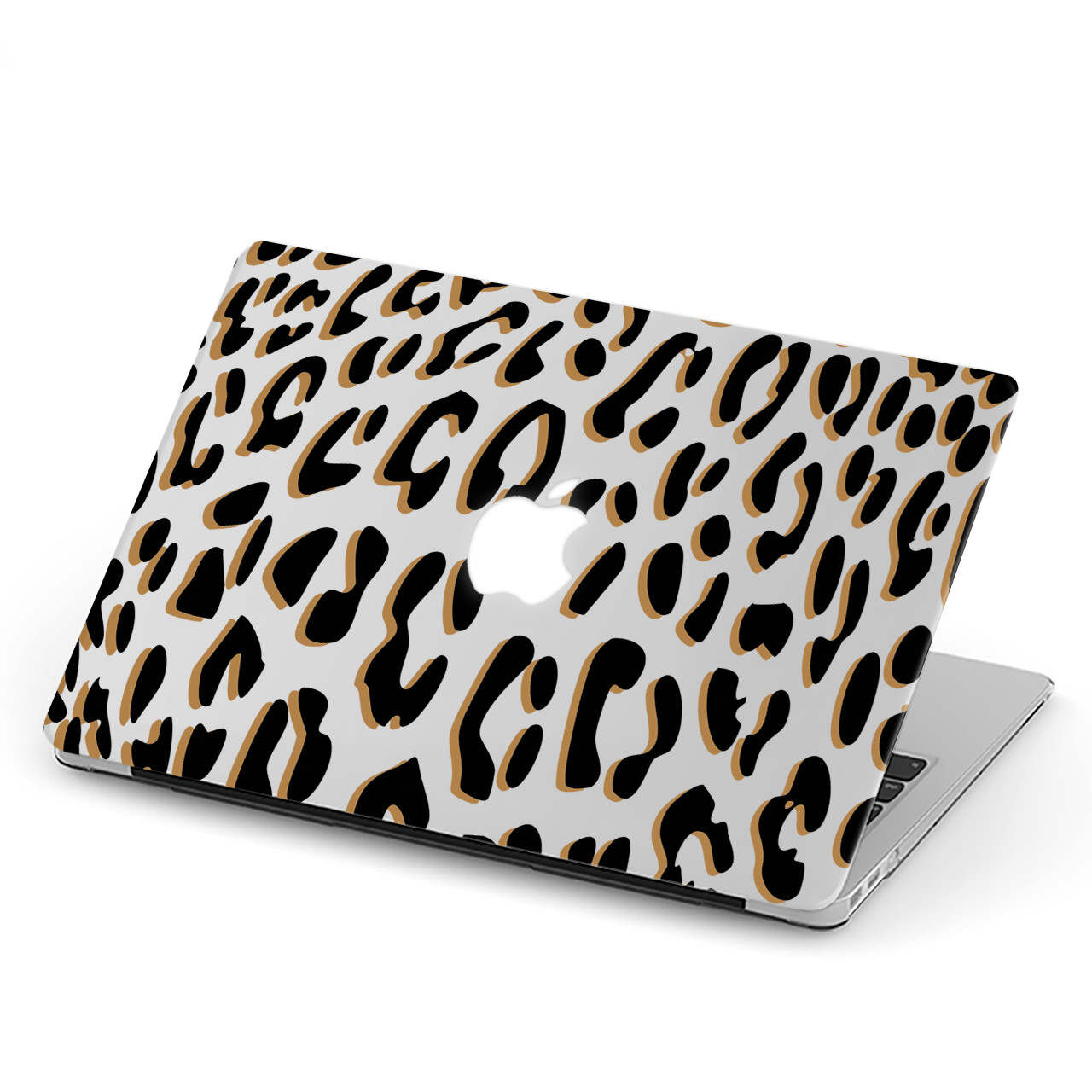 Чохол пластиковий для Apple MacBook Pro / Air Леопард (Leopard) макбук про case hard cover