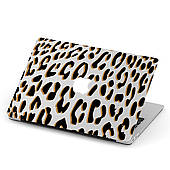 Чохол пластиковий для Apple MacBook Pro / Air Леопард (Leopard) макбук про case hard cover