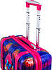 Валіза пластиковий для дівчинки DeLune 002 + рюкзак, фото 4