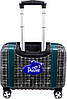 Валіза пластиковий для хлопчика DeLune 003 + рюкзак, фото 4