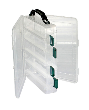 Коробка пластикова двостороння 275х150х50мм