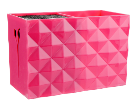 Підставка для перукарських ножиць і гребінців SPL (рожева) (21123)