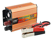 Преобразователь постоянного тока UKC авто инвертор AC/DC SSK 500W 12V для преобразования электричества