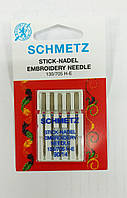 Иглы вышивальные Schmetz Embroidery 130/705 H-E, № 90